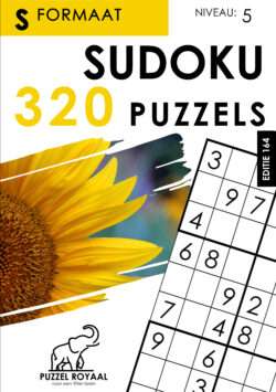 Sudoku 320 Puzzels - Niveau 5 | Editie 164