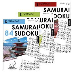 Samurai Puzzelboek Set - 200-203-204